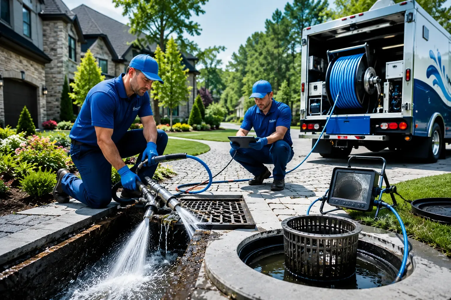 Local outdoor drain cleaning professionals in Ancona, IL